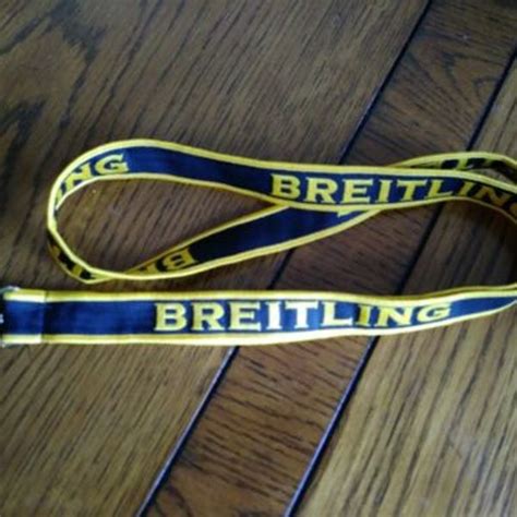 breitling lanyard|Breitling titanium watch strap.